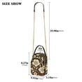 thumbnail image 2 of FORMRS Crossbody Bag for Women Shoulder Cell Phone Purse with Zipper, Brown Floral, 2 of 7