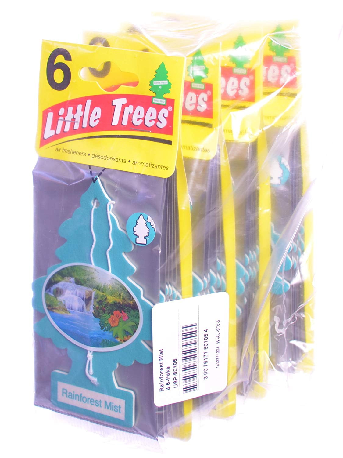 Little Trees Cardboard Hanging Car, Home & Office Air Freshener