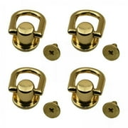 perfeclan 5 Metal Anchor Gusset Hanger Clamps 4xGold 4xGold