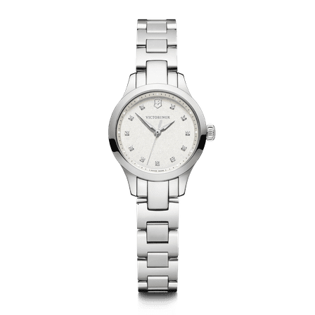 Victorinox Swiss Army Alliance XS Quartz White Crystal Dial Steel Women's Watch 241875