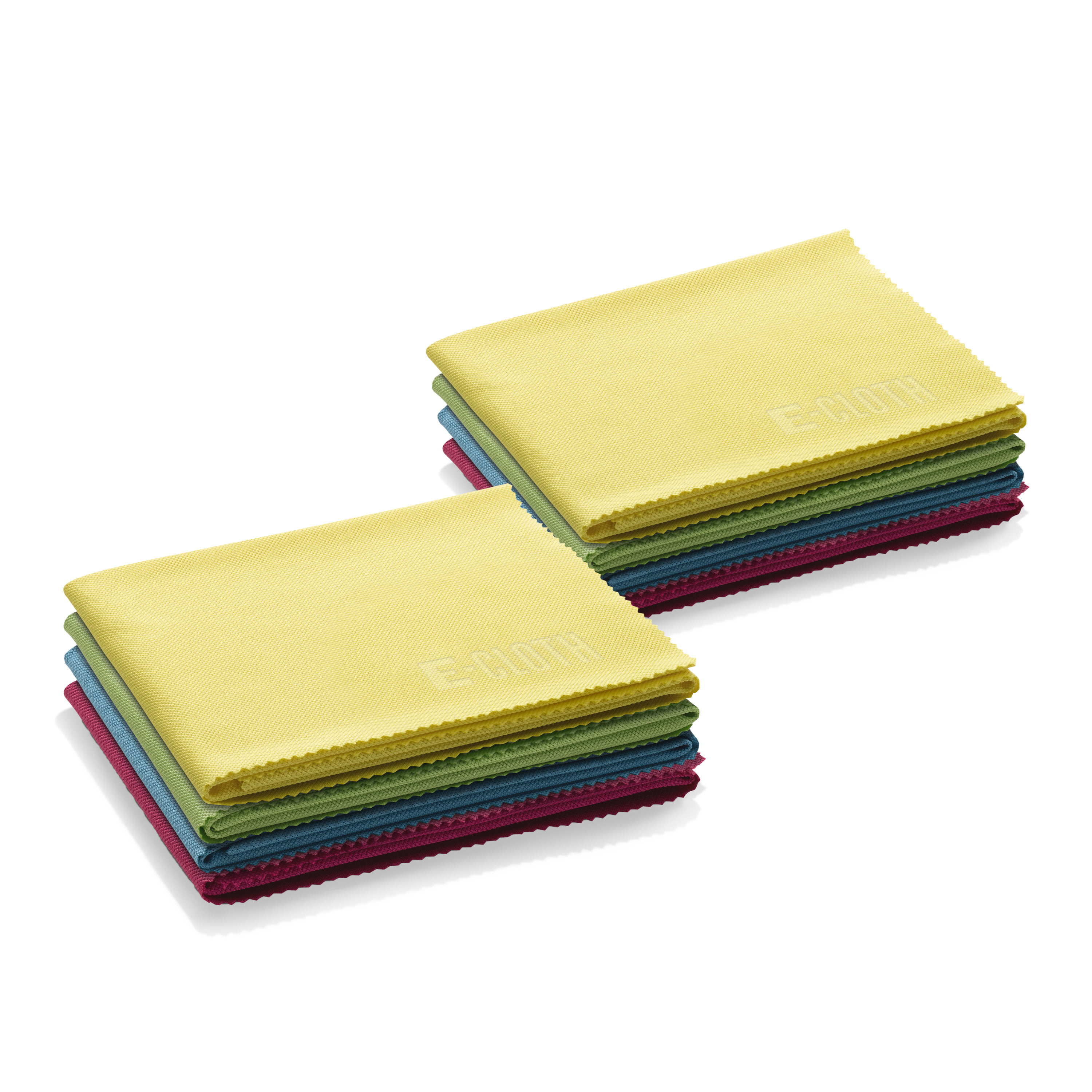 E-Cloth GLASS & POLISHING Cleaning Cloth CLEANS W/ WATER REUSABLE! 3 pack! 