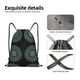 thumbnail image 4 of Fotbe Mandala Bolsa Mochila con Cordón Estampada, Bolsa de Gimnasio Deportiva, Bolsa Cinch, Bolsa con Cordón para Hombres y Mujeres-Medium, 4 of 6
