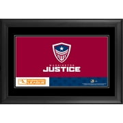 Washington Justice Framed 10" x 18" Overwatch League Team Logo Panoramic Collage