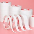 thumbnail image 6 of 10 Rolls Double Sided Tape White Craft Tape Strong Adhesive for Home Decoration Office Documents School Craft Project, 6 of 21