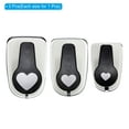 thumbnail image 4 of Unique Bargains 0.4 Inch 0.6 Inch 1 Inch Heart Punch, Heart Hole Paper Punch Hole Puncher Shape Punches for Crafting, 3 Pack, 4 of 6