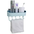 thumbnail image 1 of Adhesive Shower caddy Bathroom Shelf Wall Mount Shower Shelf Holder, 1 of 5