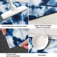 thumbnail image 3 of Blue White Tie Dye Mandala Pattern Kitchen Rug Mat,Kitchen Runner Rugs Non Skid Washable,Decorative Kitchen Floor Mats for Kitchen,Sink,Laundry,17"X47", 3 of 5