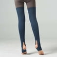 thumbnail image 3 of Minnieouse 1 par de calentadores de piernas para mujeres y niñas, medias de Ballet largas sin pies para invierno y otoño Ropa, zapatos y accesorios Miscelánea azul marino, 3 of 6