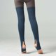 thumbnail image 5 of Qarigey 1 par de calcetines calentadores de piernas para mujeres y niñas, calcetines largos sin pies, medias de Ballet de baile de invierno y otoño Ropa, zapatos y accesorios Miscelánea azul marino, 5 of 6