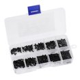 thumbnail image 5 of Round Head Self Tapping Assortment Kit with Storage Box Size Nickel Iron Plating Screws Wood Screws 250pcs, 5 of 5