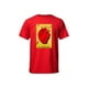 thumbnail image 1 of Playera Con Estampado De El Corazon De La Loteria Mexicana Tradicion Mexicana Color Rojo Talla Grande Marca Emil SaEs, 1 of 4