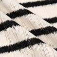 thumbnail image 5 of Tank Tops Men, Mens Crochet Sweater Vest Striped Knit Vest Sleeveless Crewneck Blouses Tops Hollow Out Tank Top, 5 of 9