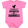 thumbnail image 3 of Inktastic Easily Distracted by Squirrels Boys or Girls Baby Bodysuit, 3 of 5