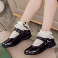 thumbnail image 2 of Otqutp Children Sports Shoes&nbsp;Party Flower Girls Dance Shoes Performance Etiquette Of Leather Shoes Flower Children School Shoes, 2 of 8