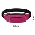 thumbnail image 2 of Fanny Pack para Mujeres Hombres Impermeable Correr Senderismo Viajar Cinturón Bolsa Fit Teléfonos, 2 of 5