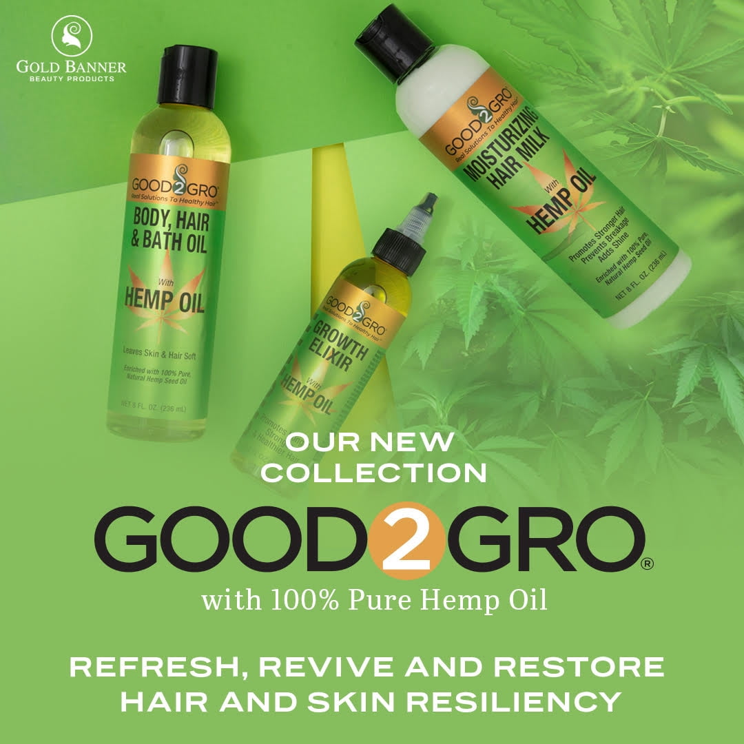 GOOD2GRO Moisturizing Hair Milk - 8oz | Adds Shine, Conditions, Restores & Repairs | De-Frizz & Anti-Breakage Formula for All Hair Types | Vegan & Cruelty-Free