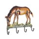 thumbnail image 5 of Incluidas Toararts Caballero de Pared de la Pared del Caballo Colgador de Pared de la Pared de Pared, Llave, Gorro de Gorro de Diseño de Ganchos con 4 Tornillos de Ganchos, 5 of 7