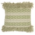 thumbnail image 1 of homeroots home decor 386112 Sage and Ivory Textured Throw Pillow, 1 of 1