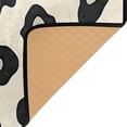 thumbnail image 4 of Leopard Print Like Pattern Memory Foam Area Rug 60"x39" Non Slip, Absorbent, Fade Proof for Living Room, Bedroom, Office, 4 of 7