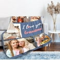 thumbnail image 3 of Custom Blanket with Photos/Text, Personalized Picture Blanket I Love You Gifts, Customized Couples Gifts for Boyfriend Girlfriend Wife Husband Wedding Anniversary Birthday Gift for Him Her Blankets, 3 of 5
