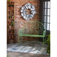 thumbnail image 2 of Evergreen Hummingbird Metal Garden Bench, 44''x 21.7'' x 42.1'' inches, 2 of 3
