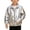 Gray, variant on AHTJRT Kids Metallic Shiny Jacket Girls Boys Sparkly Lightweight Waterproof Raincoats Fashion Streetwear Y2K Glitter Outerwear Jackets Multicolor 8-9 Years