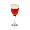 thumbnail image 2 of Classic Touch CWG646 Water Glasses with Simple Gold Design, Set of 6, 2 of 2