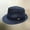 Navy, variant on PRINxy Men's Breathable Mesh Trilby Fedora Sun Hat, Lightweight UV Protective Cap for Summer Beach Outdoor Travel Casual Wear Black