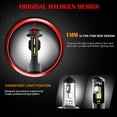 thumbnail image 2 of Bombillas LED para faros delanteros de motocicleta H4/9003 SEALIGHT HB2 Hi/Lo Beam LED faro con ventilador 6000K xenón blanco Xemadio FLD-3008, 2 of 6