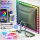 thumbnail image 2 of Tira de luces LED USB 2835, cinta de luz con Bluetooth SMD 5V, lámpara LED Flexible, cinta RGB, diodo autoadhesivo para TV y Escritorio, 2 of 4
