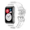 thumbnail image 1 of Correa Deportiva para Huawei Watch 1 y 2, Silicona Transparente, Resistente al Agua, con Funda Protectora, 1 of 5
