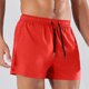 thumbnail image 2 of Pantalones Cortos de Cintura Elástica para Hombre Color Sólido Fitness Correr Entrenamiento Lacing Double Shorts Atléticos, 2 of 9