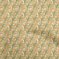 thumbnail image 1 of oneOone Polyester Spandex Yellow Fabric Florals Diy Clothing Quilting Fabric Print Fabric By Yard 56 Inch Wide, 1 of 4