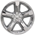 thumbnail image 2 of OE Wheels DG56 20 Inch Rims and Tires Fit Ram 1500 Style 5x139.7 20x9 Chrome - Hollander 2267 - Dueler H/L Alenza 275/55-20 (Set of 4), 2 of 5