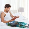 thumbnail image 5 of Naloa Tropical Paradise Window View Pajama Pants Men, PJ Bottoms, Sleep & Lounge Pants-XX-Large, 5 of 6