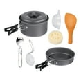 thumbnail image 6 of Phenofice Round Black Camping Cookware Set Easy to Clean for Family 1 Set, 6 of 8