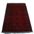 thumbnail image 1 of AHMEDANI Afghan Khal Muhamadi Exclusive Designed Rectangle Area Rug Hand Knotted Wool Carpet (5.0 x 3.3)', 1 of 9