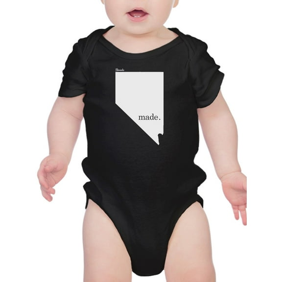 Made In Nevada Bodysuit Infant -Smartprints Designs,  12 Months
