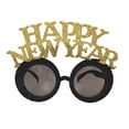 thumbnail image 4 of HEMOTON Golden Plastic Party Glasses for Photo Booth Props and Celebration Favors Size One Size Fits Most, 4 of 8
