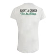 thumbnail image 2 of Playera el Grinch para Dama, con Estampados de el Grinch Navideño Gris Talla M, 2 of 4
