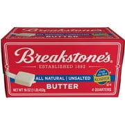 Breakstone's Unsalted Elgin Butter Quarters 18/1#