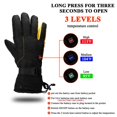 thumbnail image 4 of 8CMx30CM Guantes calefactables de invierno para exteriores, 1 par, accesorios para ejercicio para correr y mujeres, 4 of 5