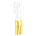 thumbnail image 2 of Herramientas de extensión de de pelo de aguja de bucle de tracción inoxidable 5 uds para todas las micro Amarillo Yuyangstore herramienta de gancho de tracción aluminio, 2 of 7