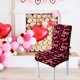 thumbnail image 5 of Fundas para Sillas de Comedor de San Valentín, Fundas para Respaldo de Silla, Protectores de Silla Extraíbles y Lavables para El Hogar y La Cocina., 5 of 6