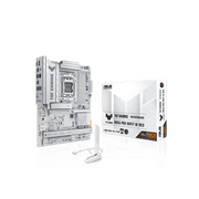 ASUS TUF GAMING B850-PRO WIFI7 W NEO AMD ATX motherboard, 14+2+1 power stages, DDR5 with AEMP, three M.2 slots, PCIe 5.0 for next-gen GPUs, 2.5Gb Ethernet, 64MB BIOS and AI Cooling II.