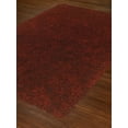 thumbnail image 2 of Dalyn Impact Area Rug IA100 Teal Fluffy Shag Floor Decor Abstract Carpet, 2 of 3