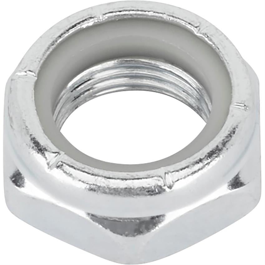 Speedway Motors Steel Nylock Hex Nuts, 5/8-18 Fine Thread Lock Nuts, Nylon Insert Self-Locking Fasteners for Suspension, Chassis, and Automotive Hardware Applications, 25 Pack