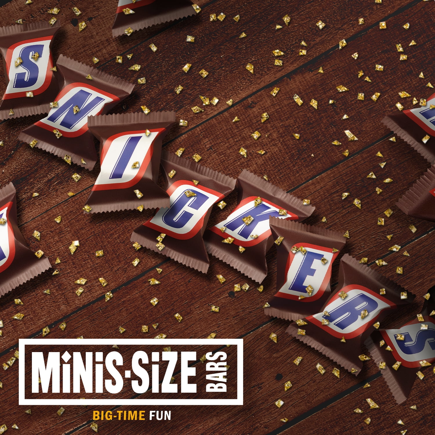 Snickers Fun Pack - Shareable Mini Size Milk Chocolate Candy