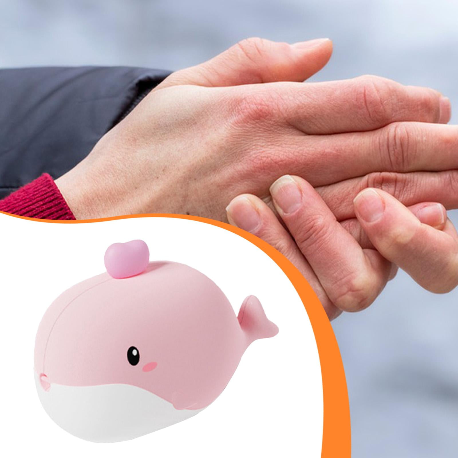 harayaa Electric Hand Warmer Creative Quick Heating Reusable Pocket Heater Electric Hand Pink