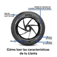 thumbnail image 2 of Llanta Pirelli Diablo Rosso III 140/70-17 Moto tubeless 66H, 2 of 3